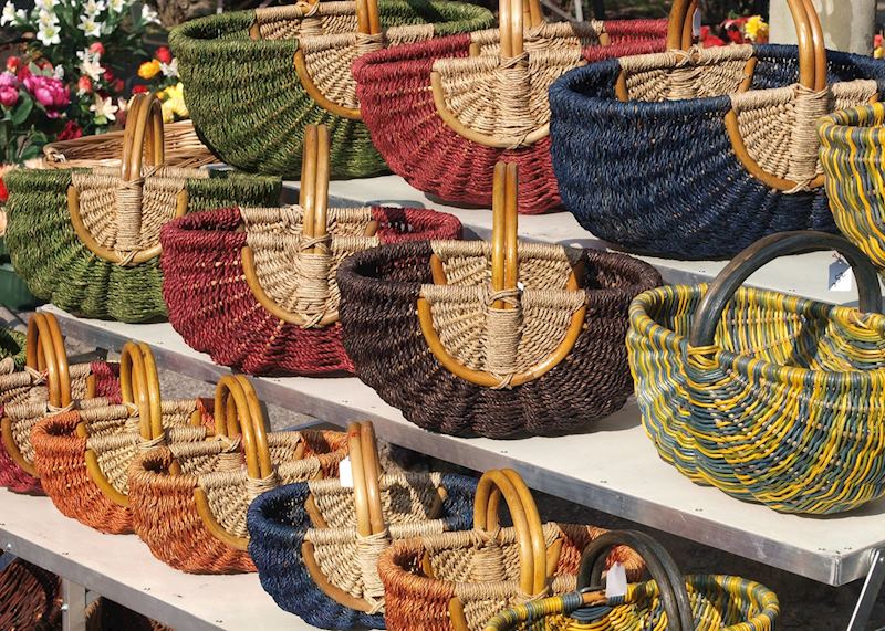 Woven baskets, Gordes