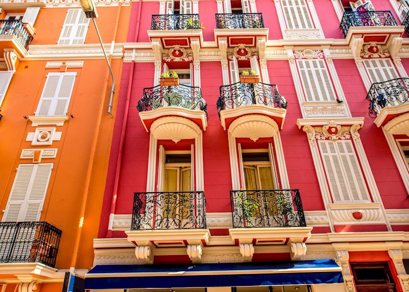 Building façade, Monte Carlo