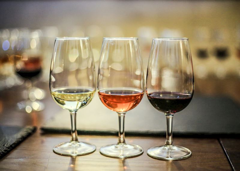 Glasses of wine, France