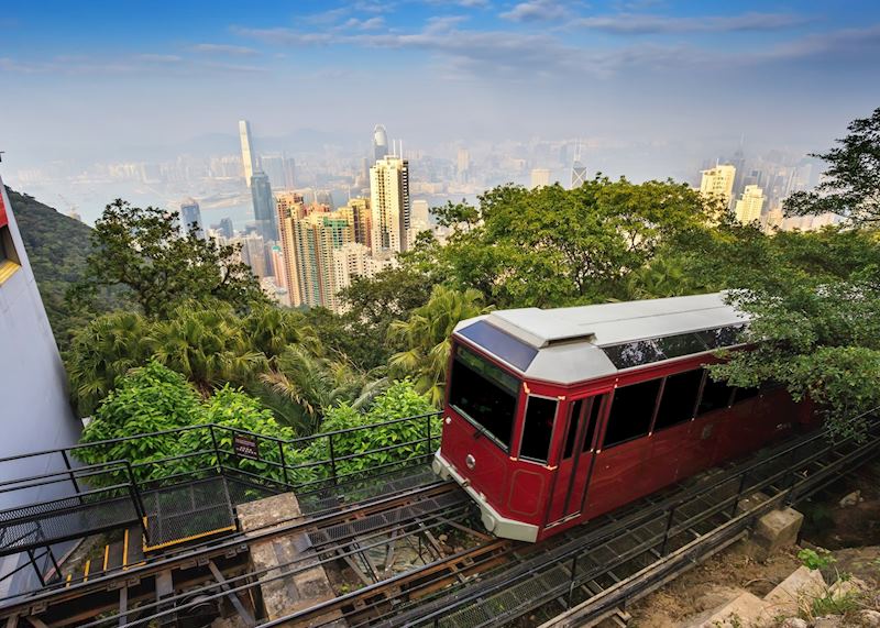 Peak tram, Hong Kong