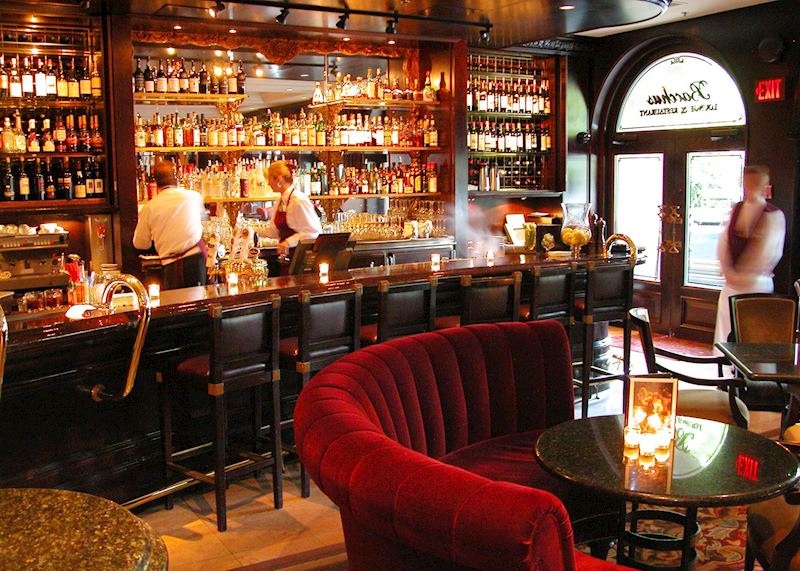 Bacchus restaurant at the Wedgewood Hotel, Vancouver