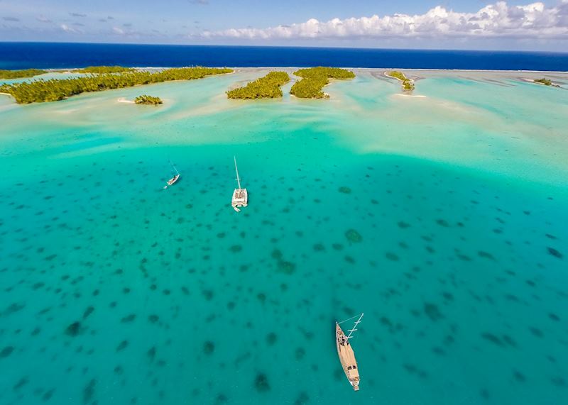 Aerial View, Fakarava, French Polynesia