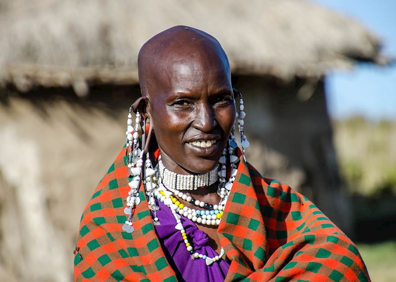 Maasai woman