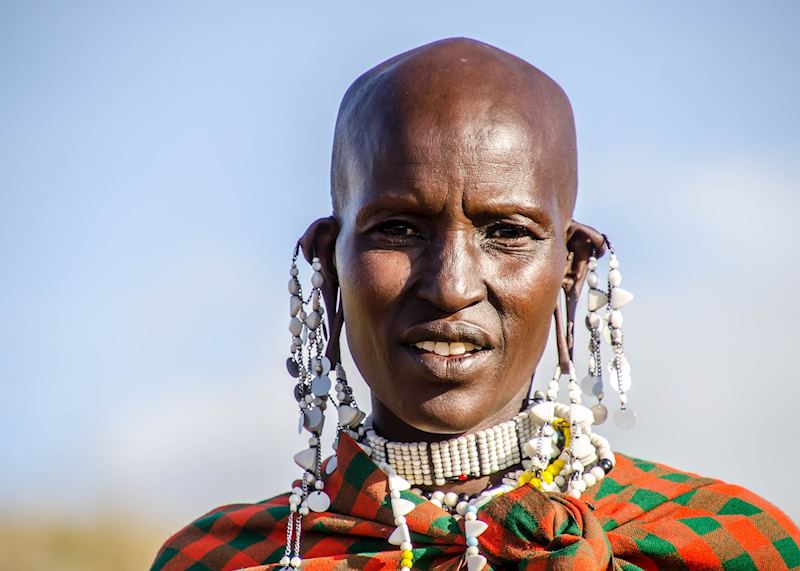 Maasai woman, Tanzania