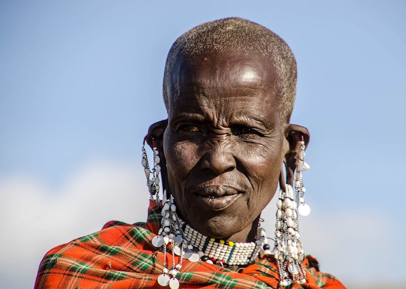 Maasai woman