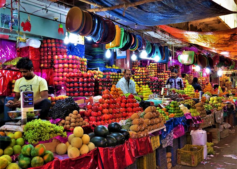 Market colours, Mysore, India