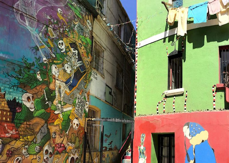 Colourful Houses in Valparaiso