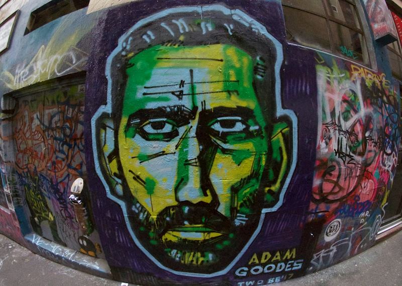Graffiti, Melbourne Laneway