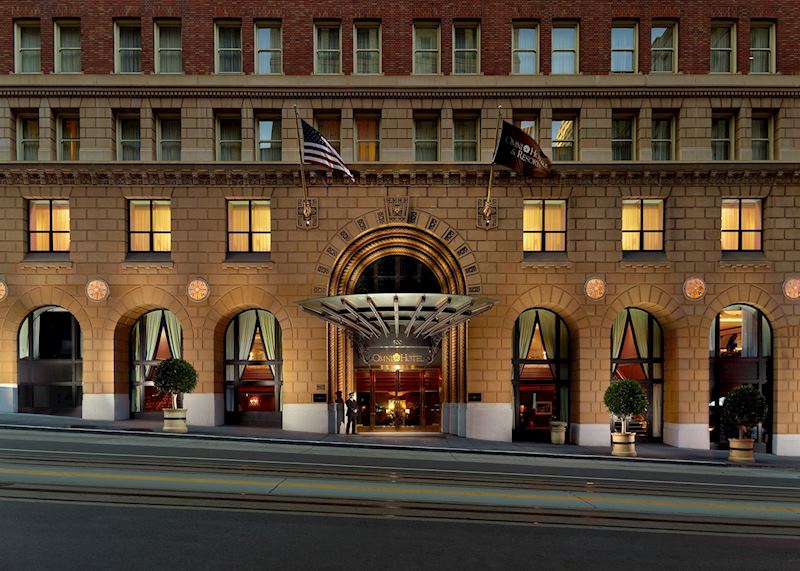 Omni San Francisco Exterior Night