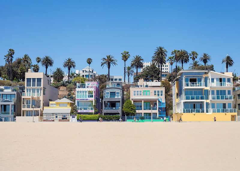 Santa Monica Beach Houses, Los Angeles