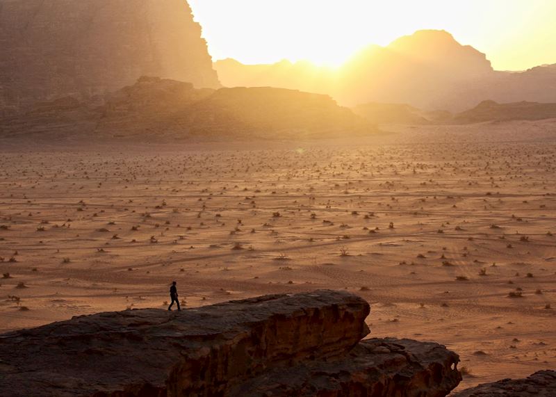 A Bedouin man at Wadi Rum