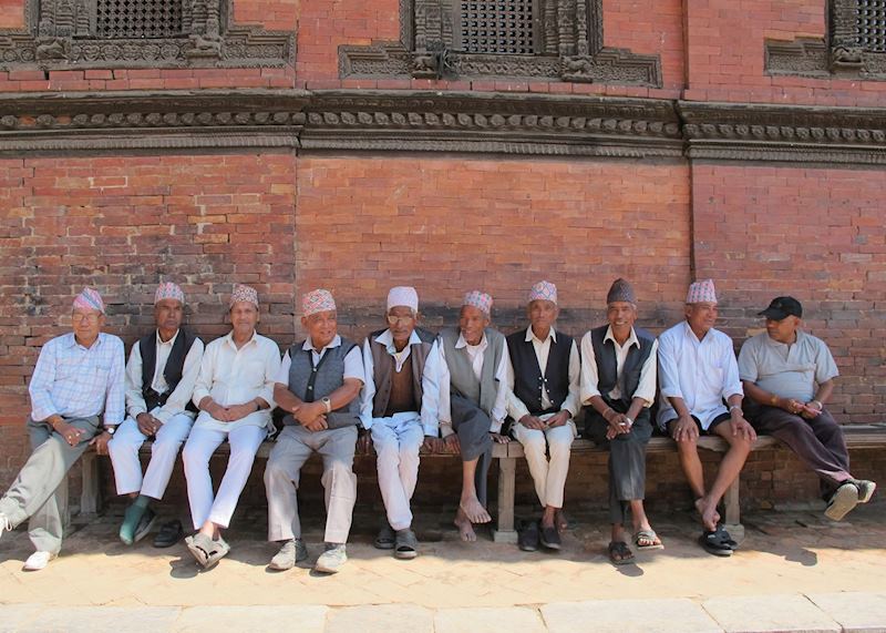 Gentlemen in Patan