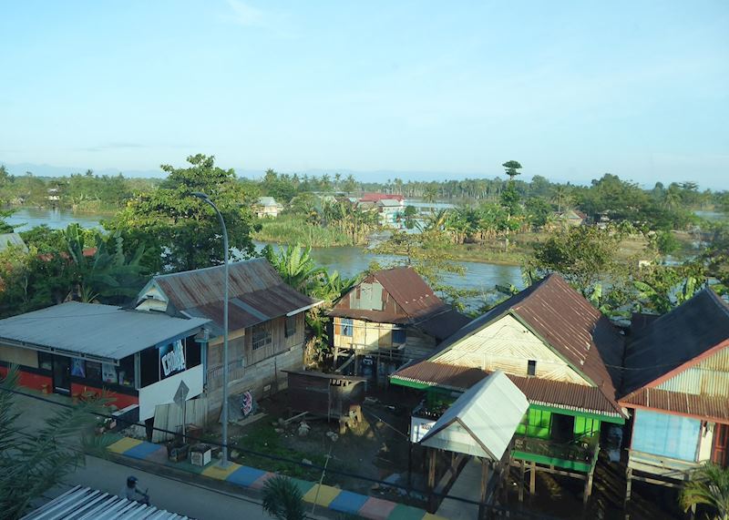View of river in Sengkang from BBC Hotel