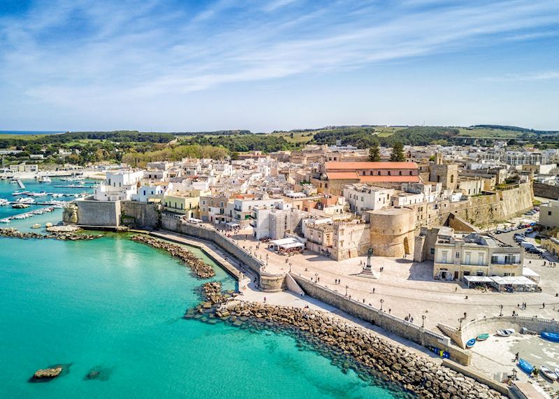 View over Otranto old town, Otranto