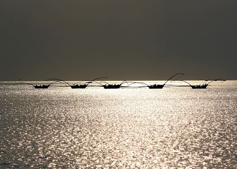 Traditional fishing boats, Rwanda