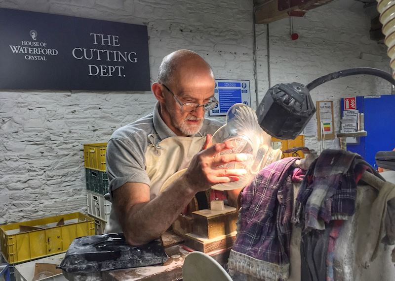 Waterford Crystal artisan