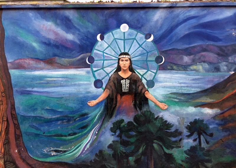 Street art in Valparaiso