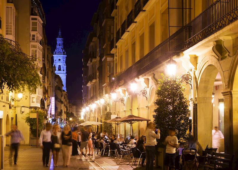Street scene, Logroño