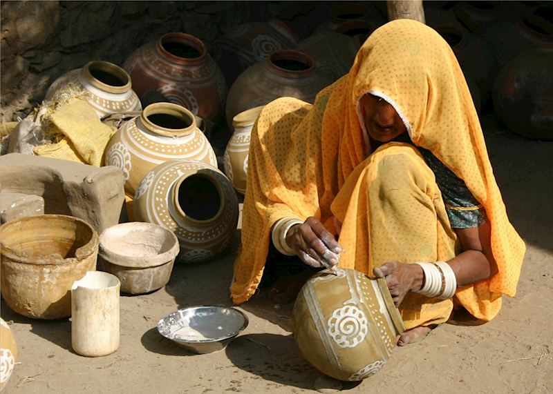 The potters wife, Chhatra Sagar