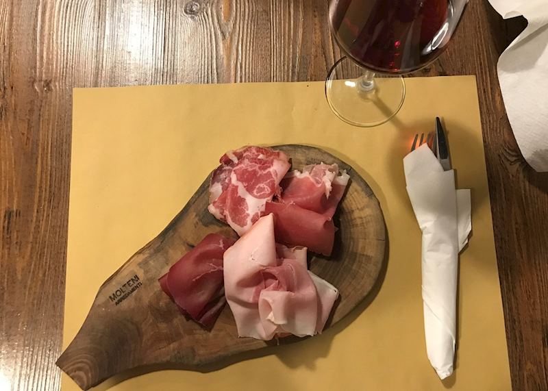 Bresaola, Como