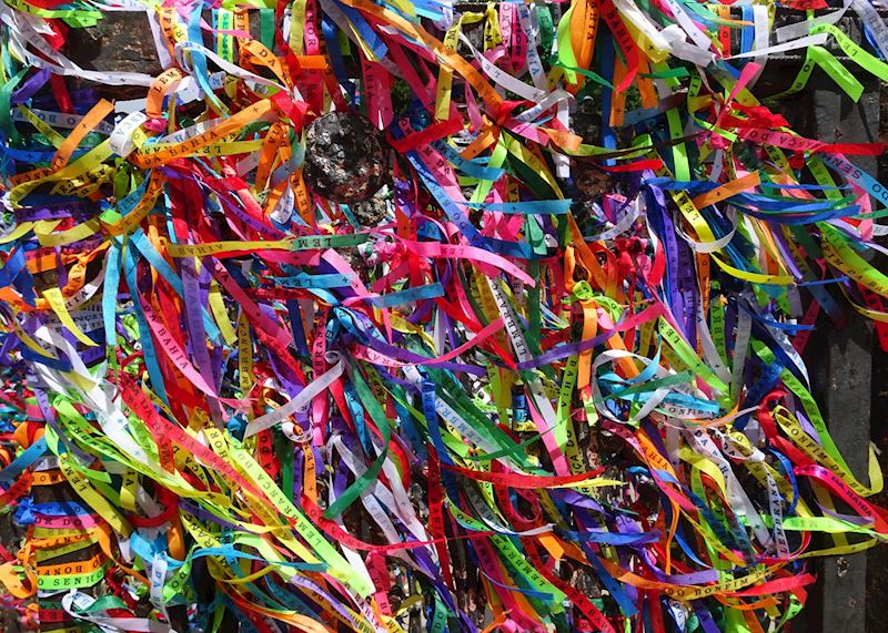 Candomblé ribbons