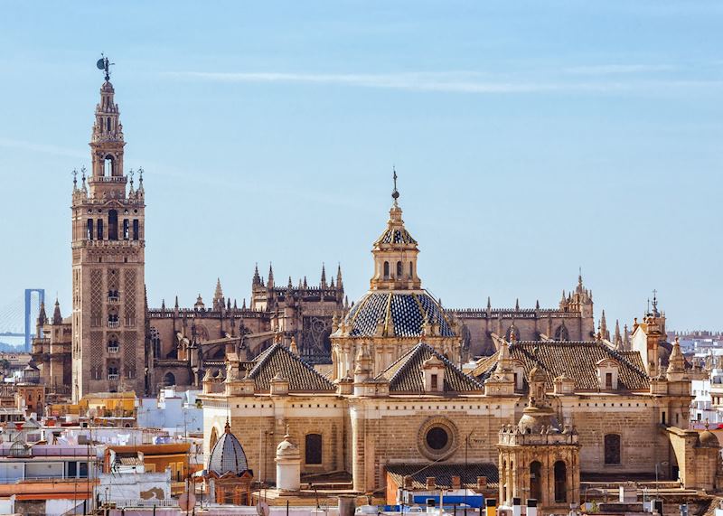 Seville skyline, Andalusia