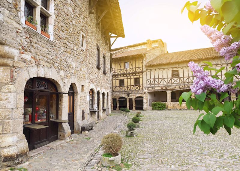 Pérouges medieval village, France