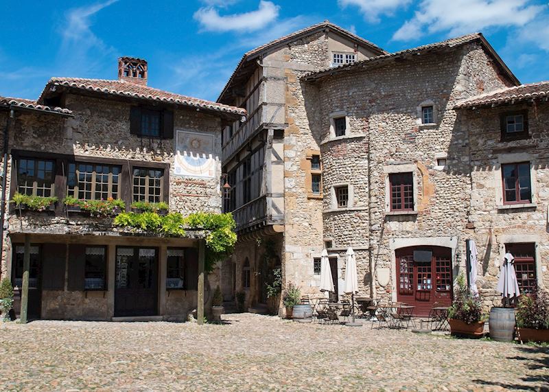 Pérouges medieval village, France