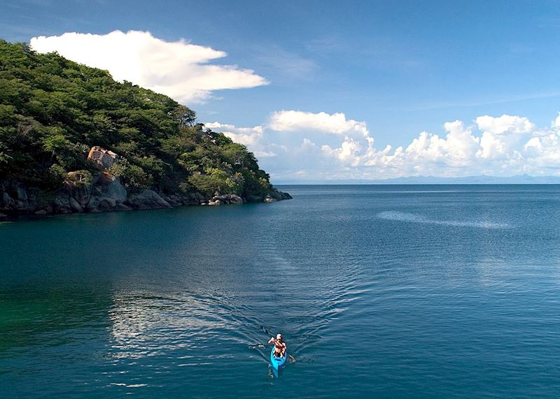 Calm waters of Lake Malawi