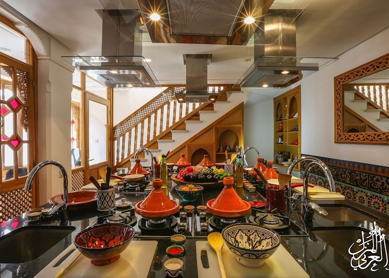 Cookery course at La Maison Arabe, Marrakesh