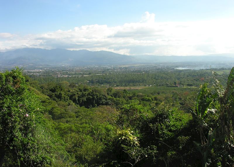 Distant view of San José, Costa Rica