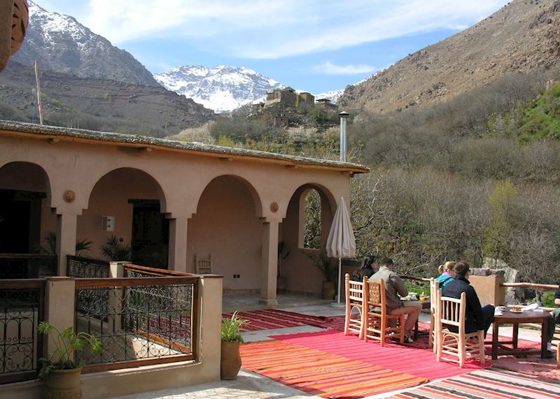 View of Kasbah du Toukal from Dar Imlil