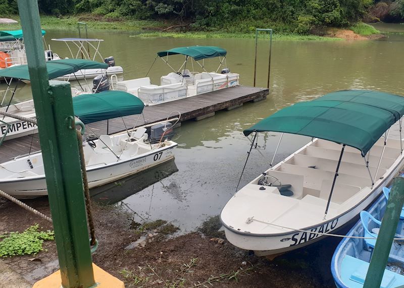 Boat on Gatún Lake
