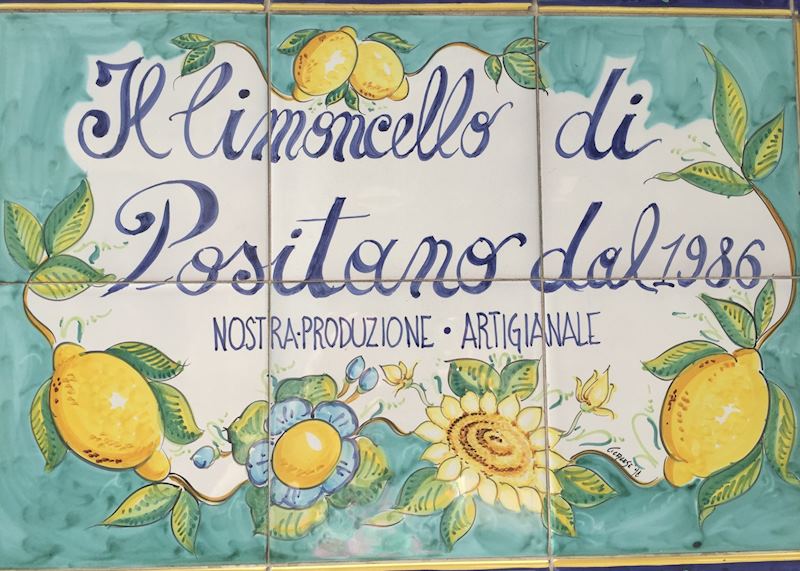 Ceramics in Positano