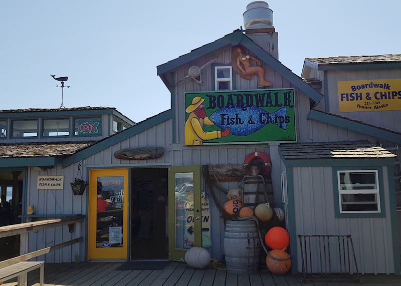 Boardwalk in Homer