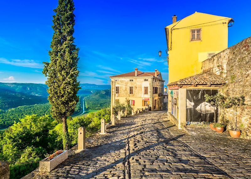 Hilltop village, Istria