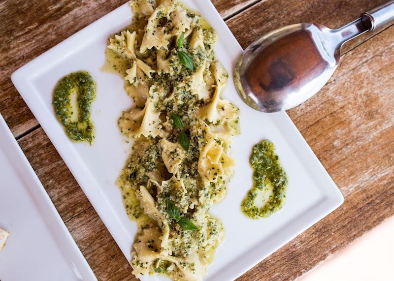 Handmade pasta, Chianti