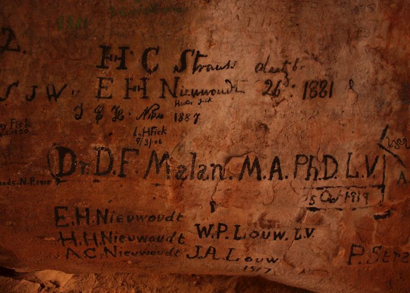 Stadsaal caves rock paintings, Cederberg Mountains