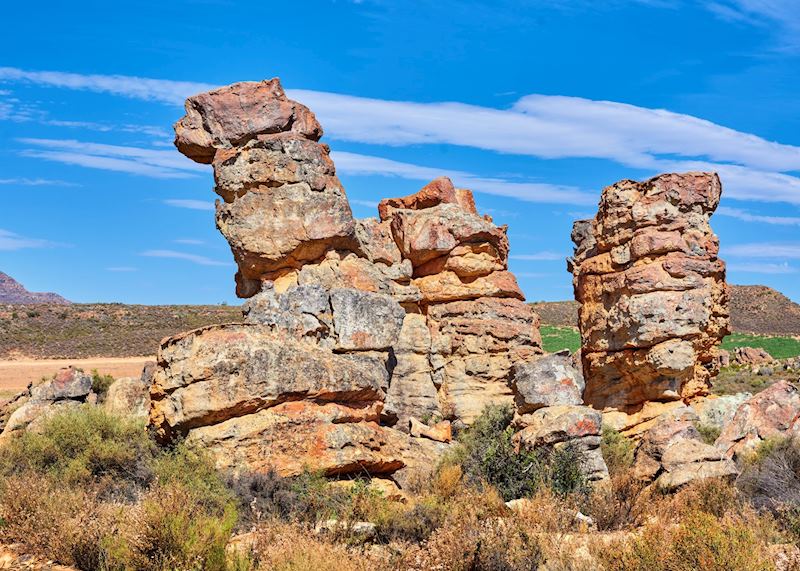 Rock formations near the Cederberg Mountains