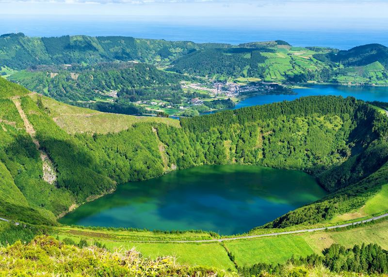 Twin lakes, Sete Cidades, São Miguel