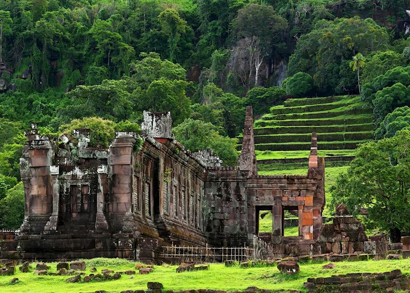 Khmer Hindu temple, Wat Phou, Laos