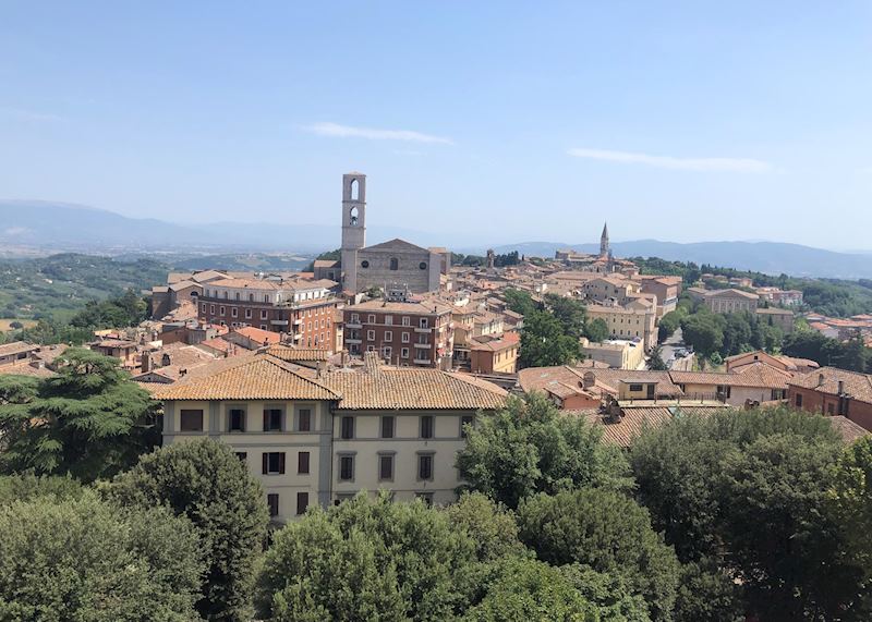 Views toward San Domenico, Perugia