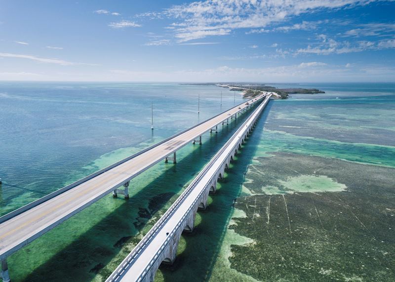 Seven Mile Bridge in Florida Keys