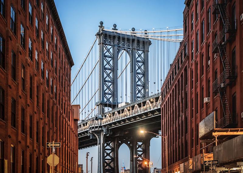 Manhattan bridge, Brooklyn