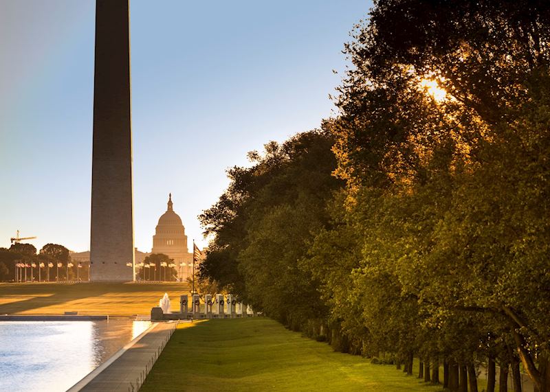 Washington Monument from the Lincoln Memorial