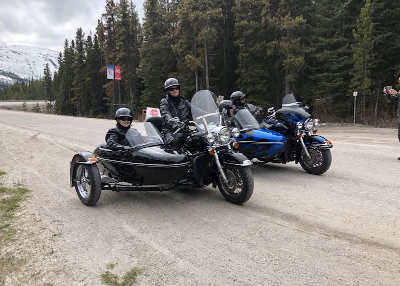 Jasper Motorcycle Tour, Jasper, Alberta, Canada