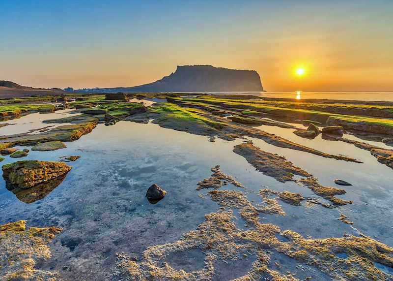 Jeju Island sunset