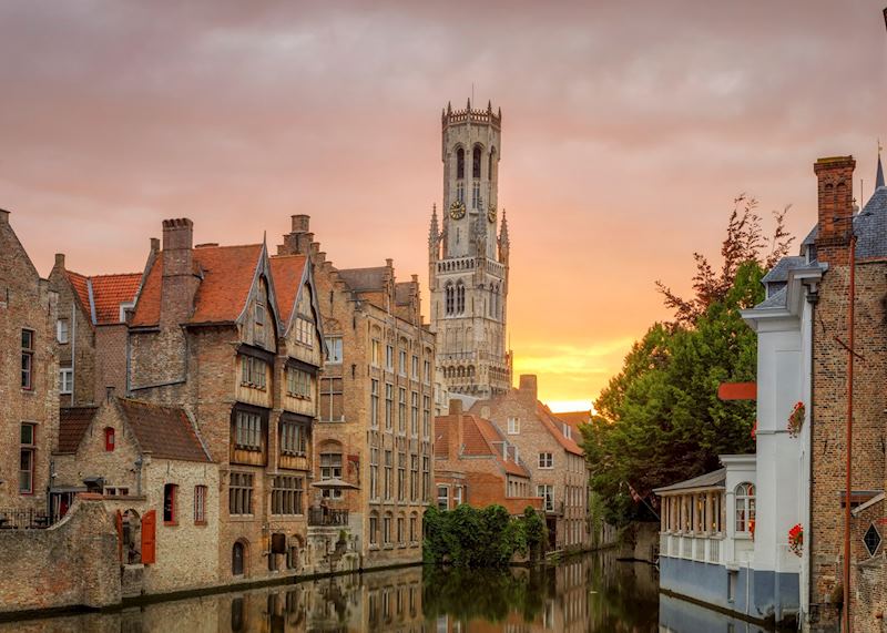 The Belfry of Bruges, Belgium