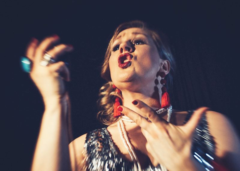 Fado singer, Lisbon