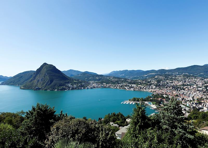 View from Monte Brè
